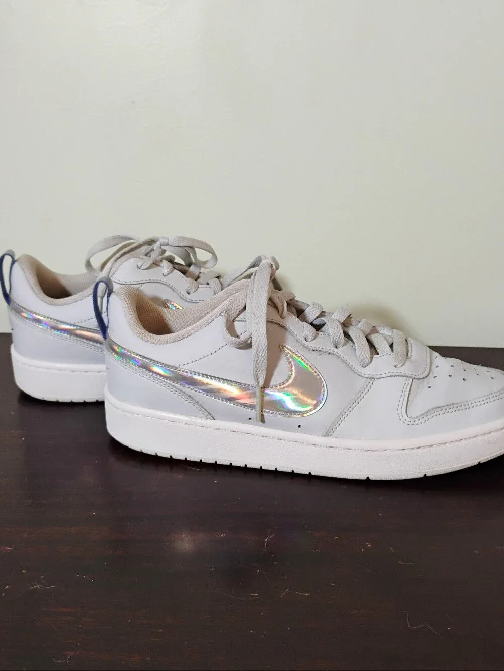 Nike Court Borough 2 GS Aura Sapphire CJ2239-401 - Size 7Y - Big Girl